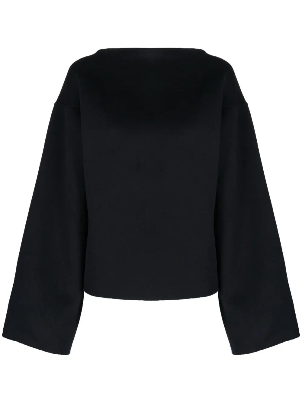 Wide-Sleeve Wool Jumper