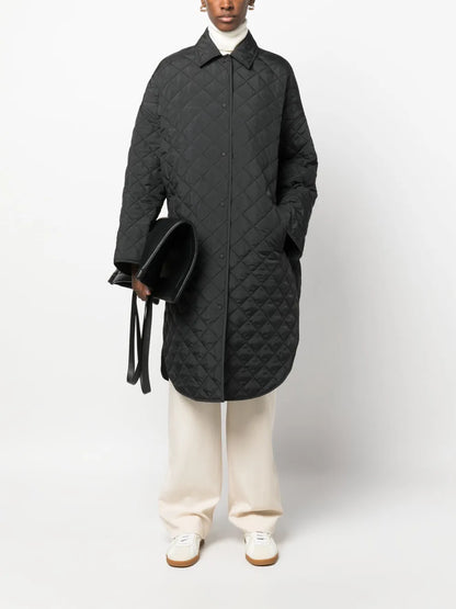 Quilted Cocoon Coat