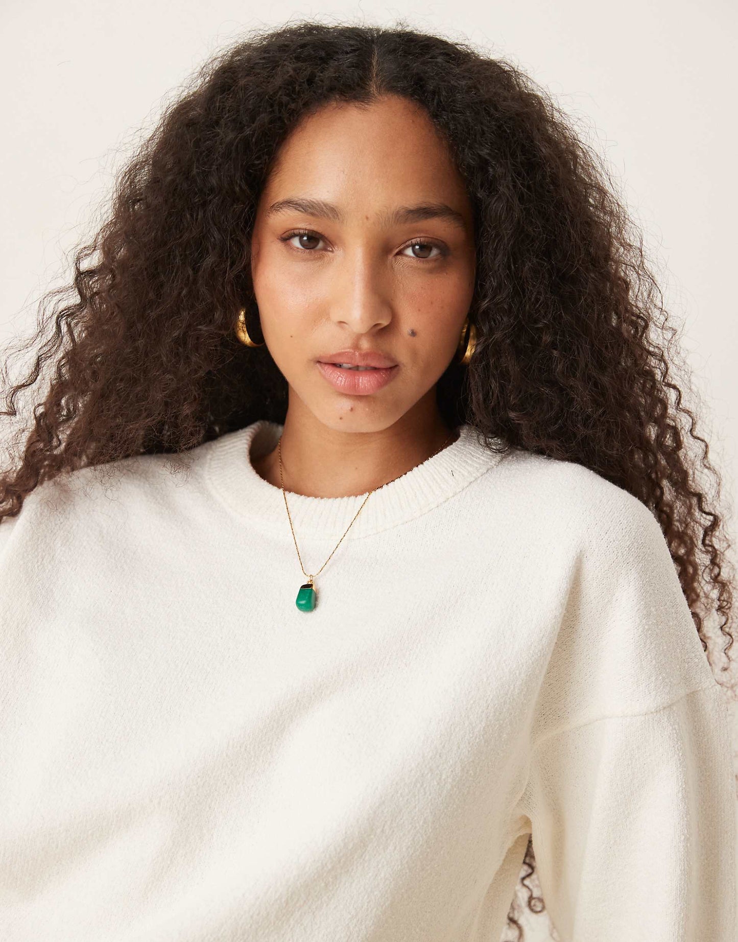 Knitted Slub Relaxed T-Shirt