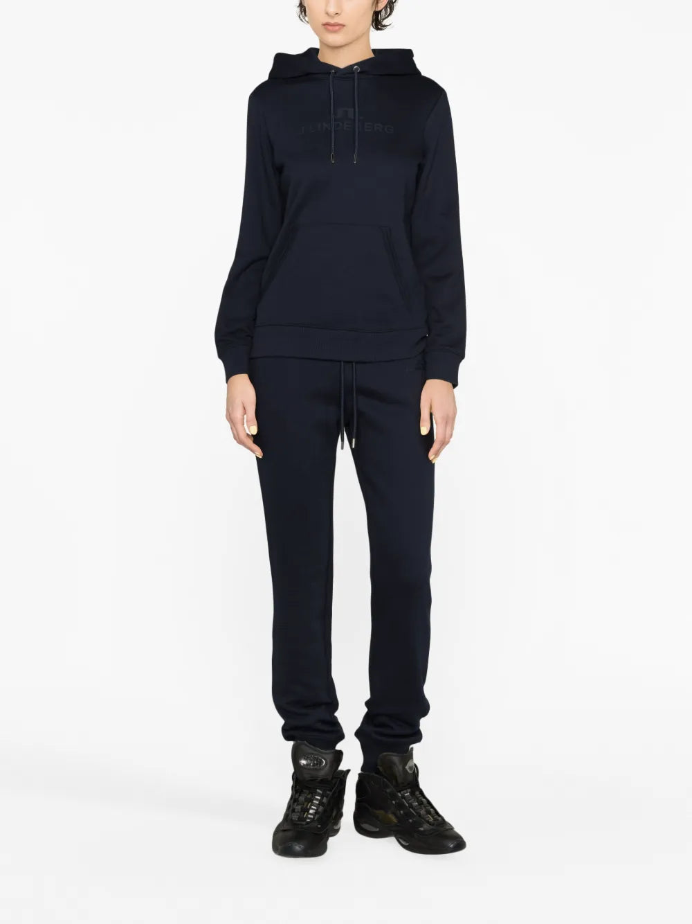 Long-Sleeve Drawstring Hoodie