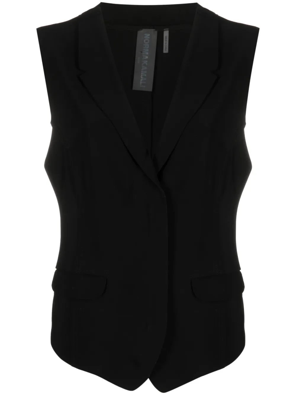 Notched-Lapel Vest