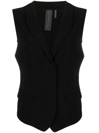 Notched-Lapel Vest