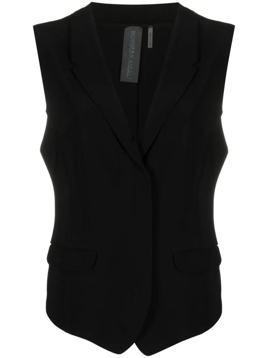 Notched-Lapel Vest