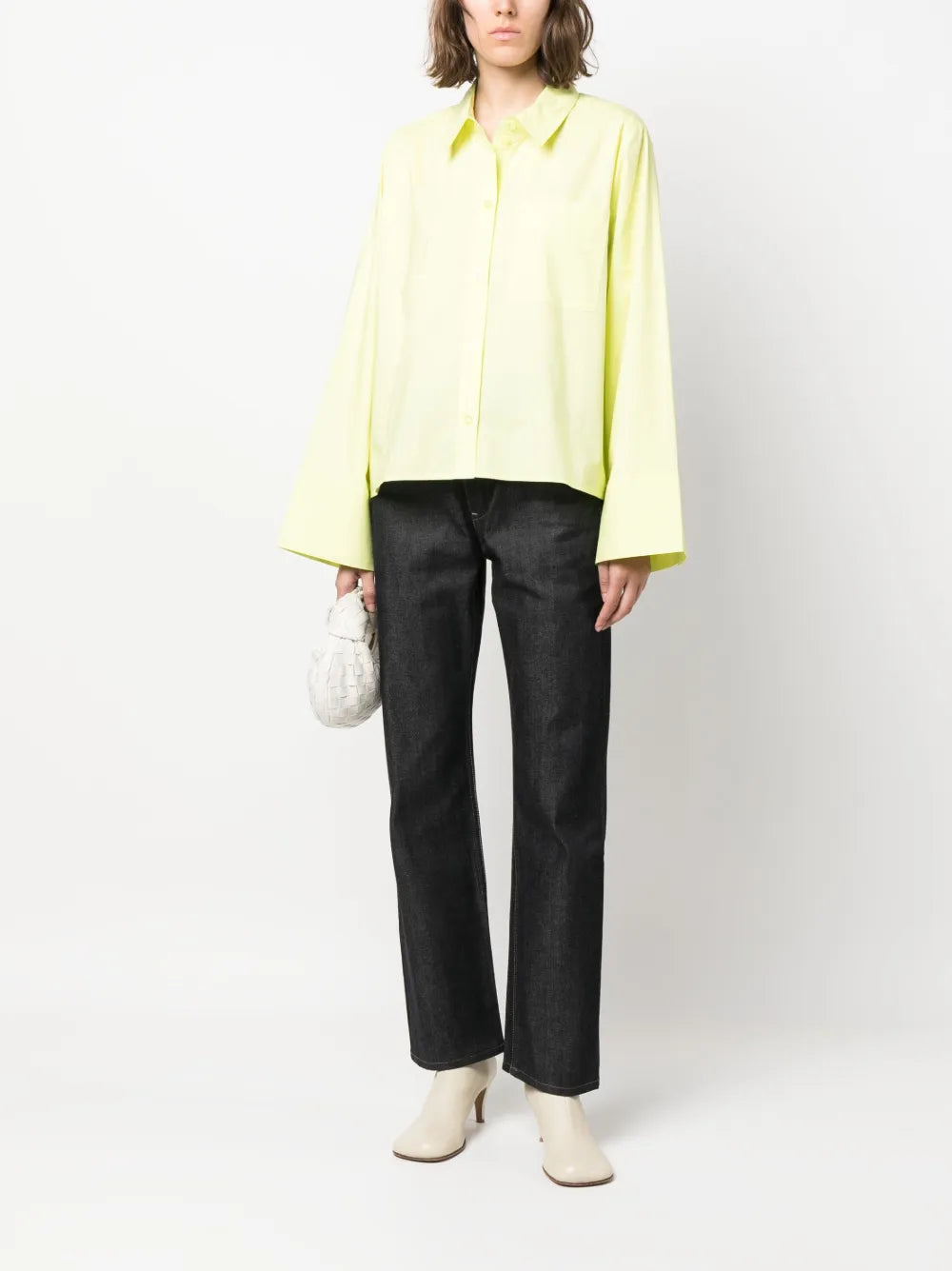 Five-Pocket Cotton Jeans