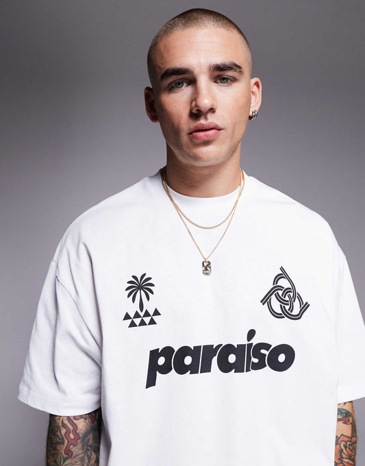 Oversized T-Shirt With Front Print