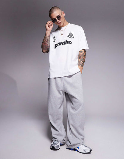 Oversized T-Shirt With Front Print