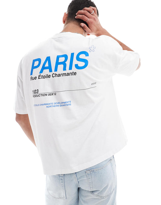 Oversized T-Shirt With Text Graphic