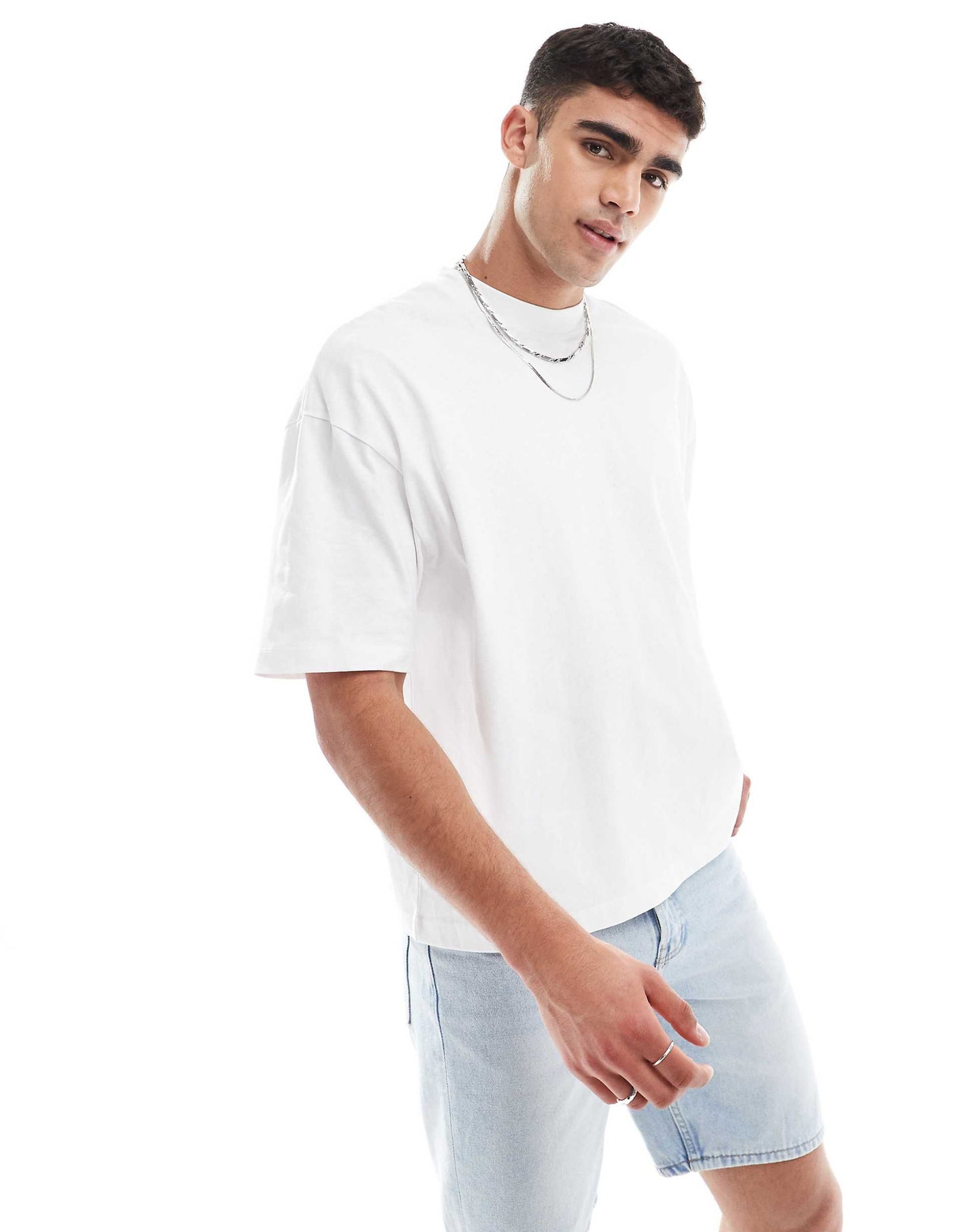 Oversized T-Shirt With Text Graphic