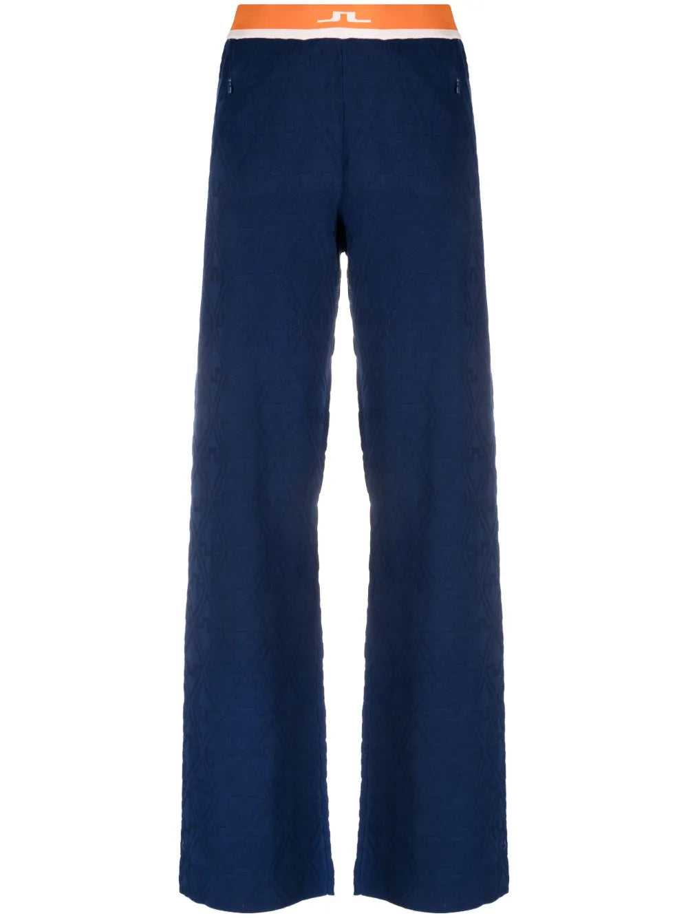 Wanda Jacquard-Motif Trousers