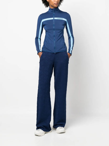 Wanda Jacquard-Motif Trousers