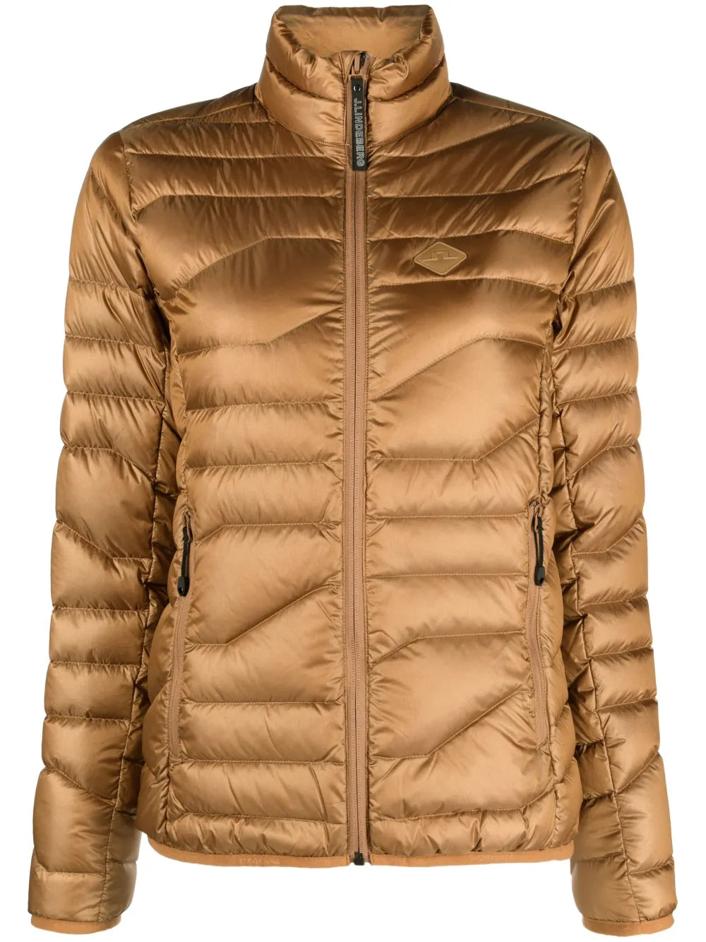 Zip-Up High-Neck Padded Jacket