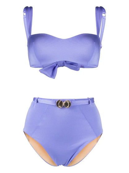 Seashell Bandeau Bikini Set