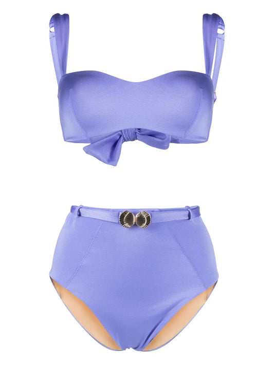 Seashell Bandeau Bikini Set