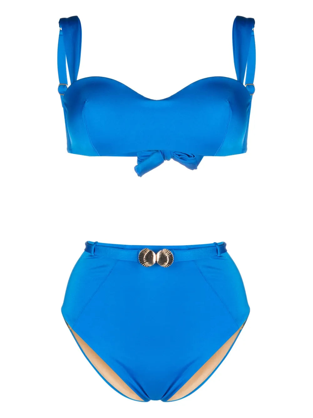 Seashell Bandeau Bikini Set