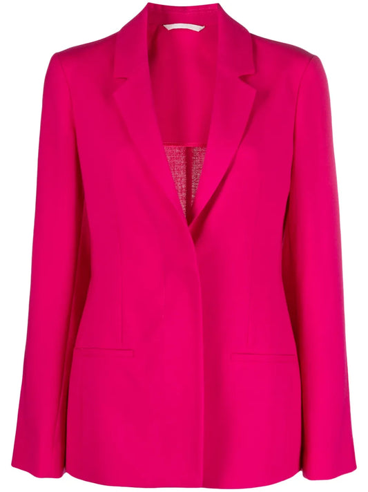 Single-Breasted Notched Blazer