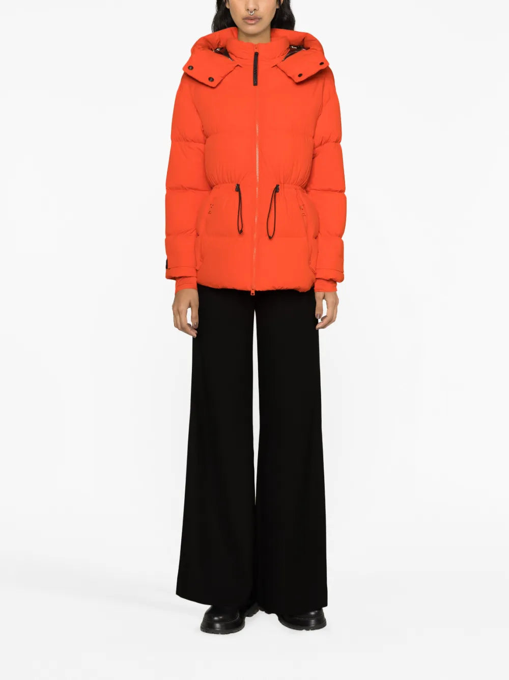 Matt Hooded Down Jacket