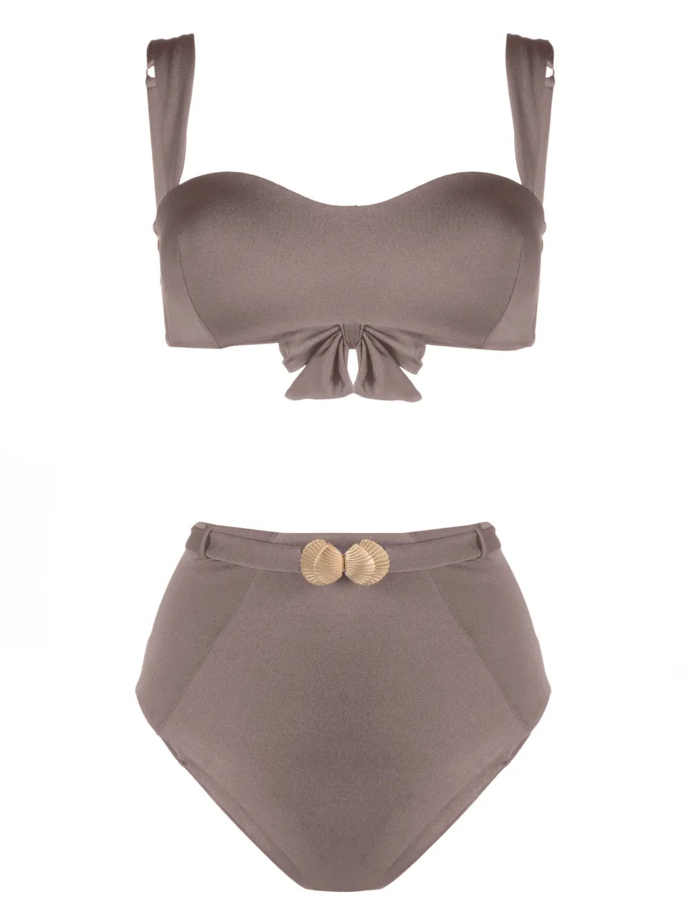 Seashell Bandeau Bikini Set