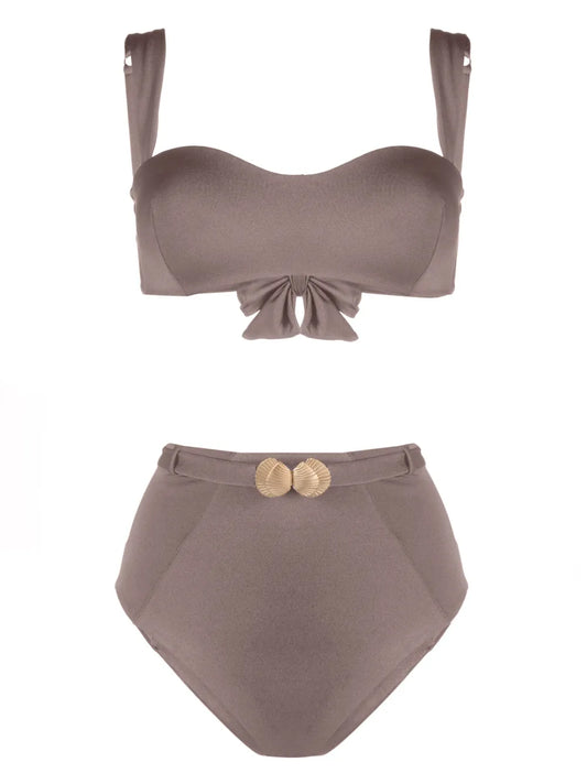 Seashell Bandeau Bikini Set