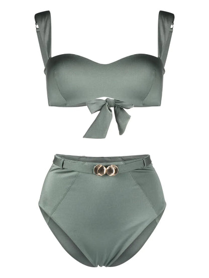 Seashell-Charm Bikini Set