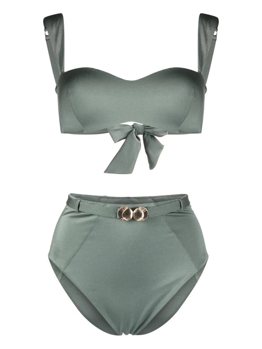 Seashell-Charm Bikini Set