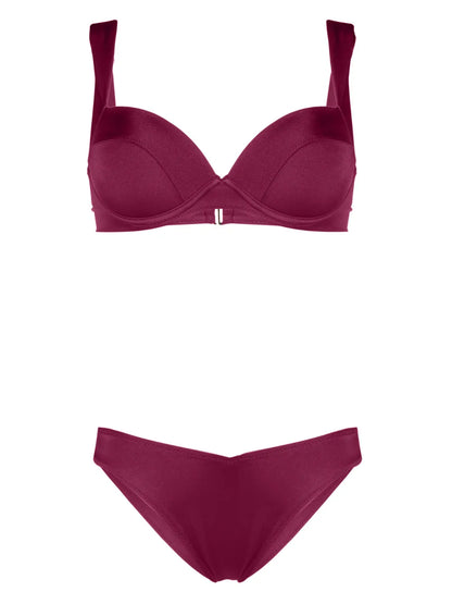Underwired-Bra Bikini Set