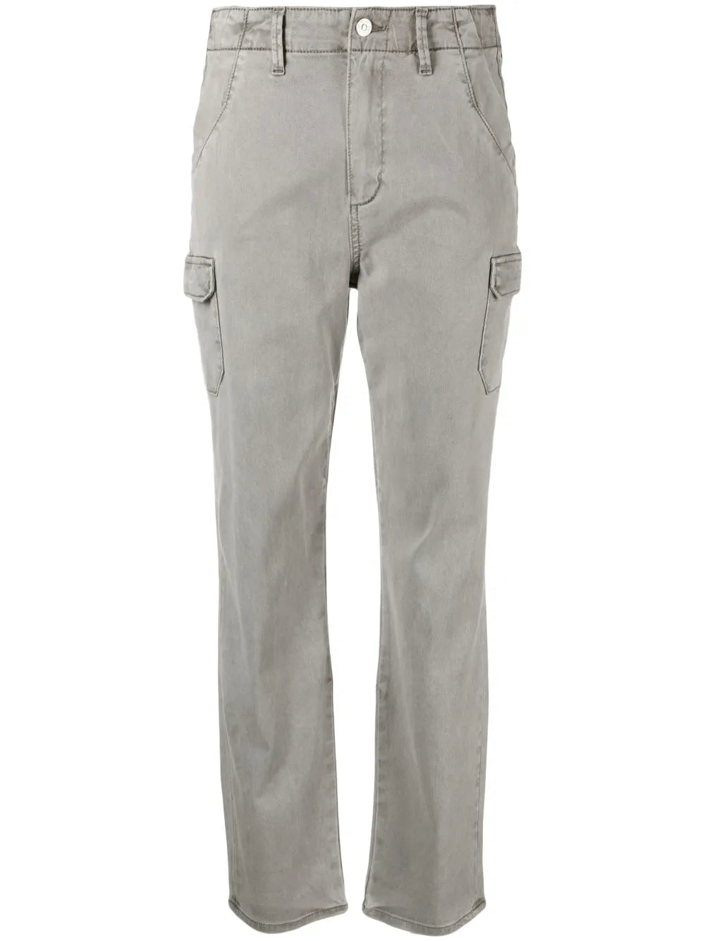 High-Waist Straight-Leg Jeans