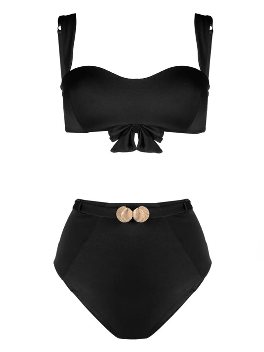 Seashell Bandeau Bikini Set