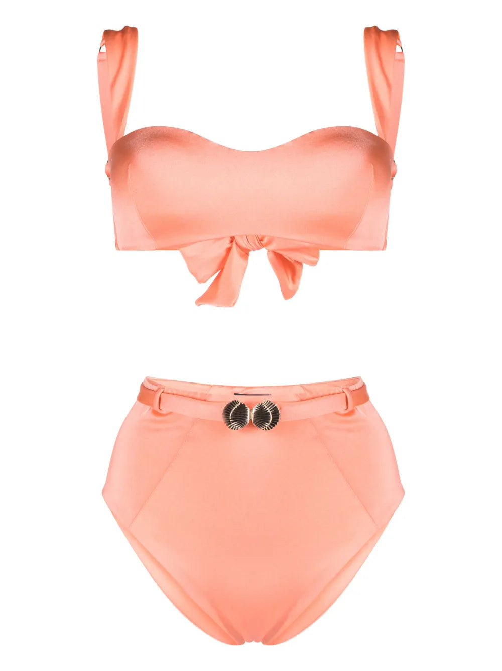 Seashell-Charm Bikini Set