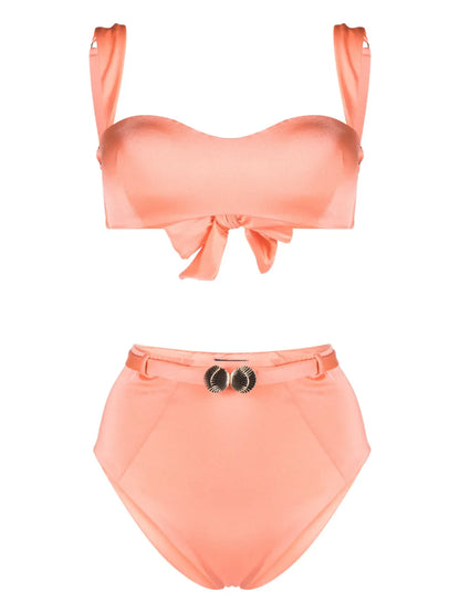 Seashell-Charm Bikini Set