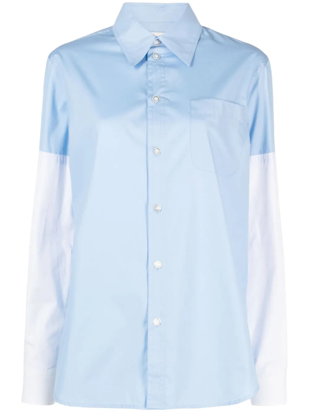 Long-Sleeve Cotton Shirt