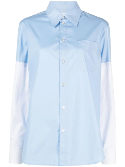 Long-Sleeve Cotton Shirt