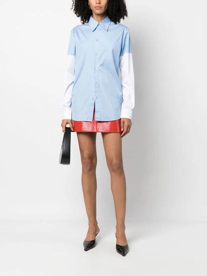 Long-Sleeve Cotton Shirt