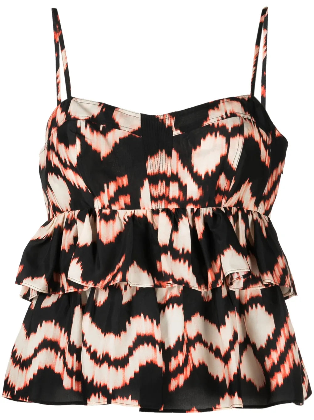 Amrita Taffeta Silk Top