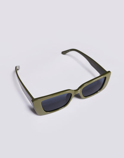 Cat Eye Chunky Frame Sunglasses