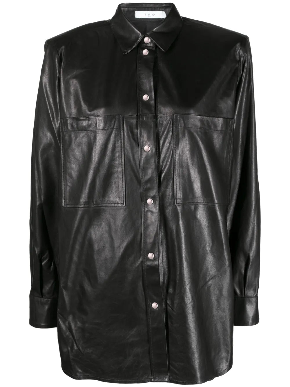 Alegre Long-Sleveed Leather Shirt