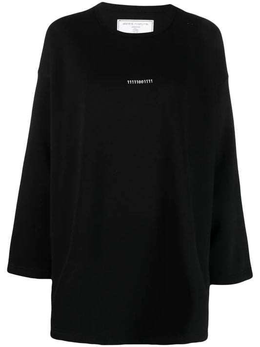 Graphic-Print Crew-Neck Sweatshirt
