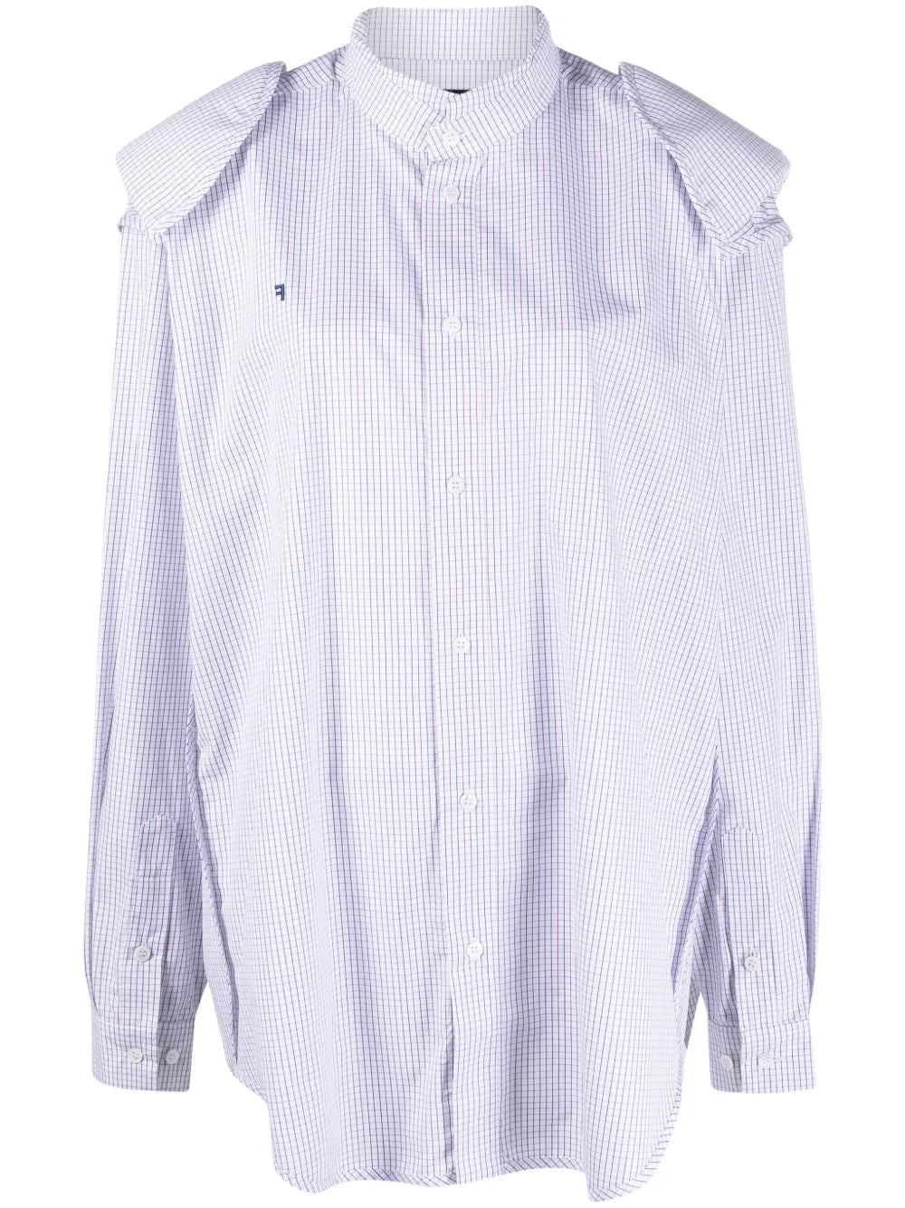 Attachement Insideout Checked Cotton Shirt