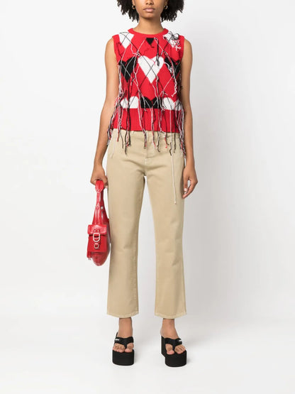 Straight-Leg Cotton Jeans