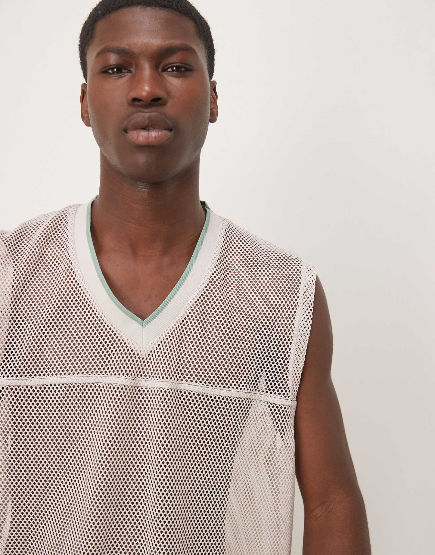 Oversized Tank With V-Neck