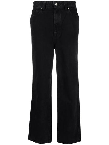 Straight-Leg Cotton Jeans