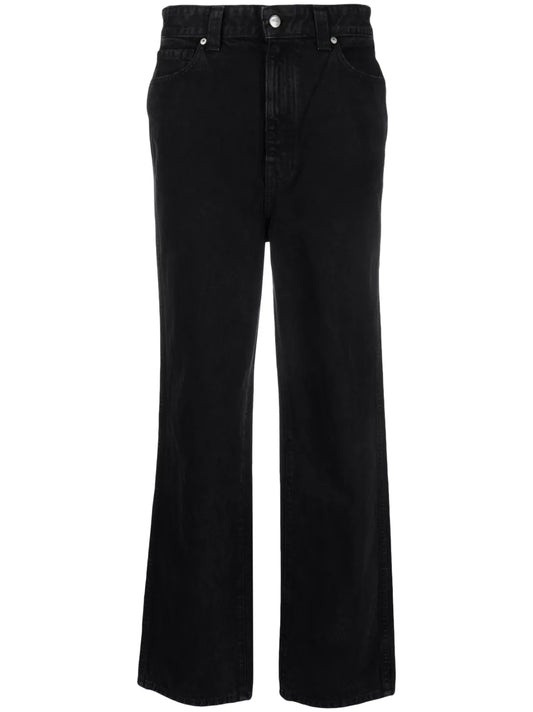 Straight-Leg Cotton Jeans