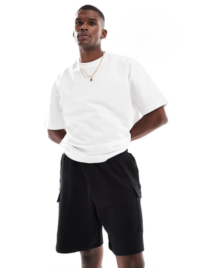 Jersey Cargo Shorts