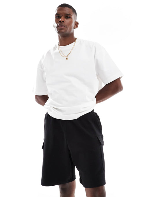 Jersey Cargo Shorts