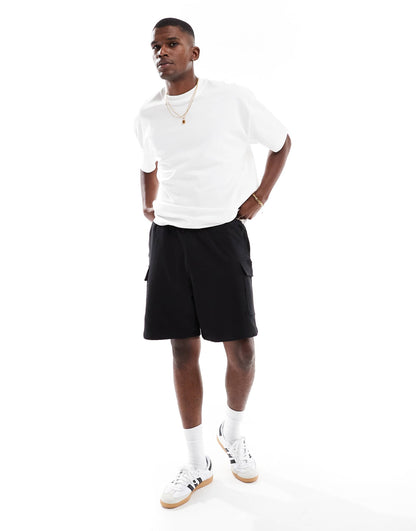 Jersey Cargo Shorts