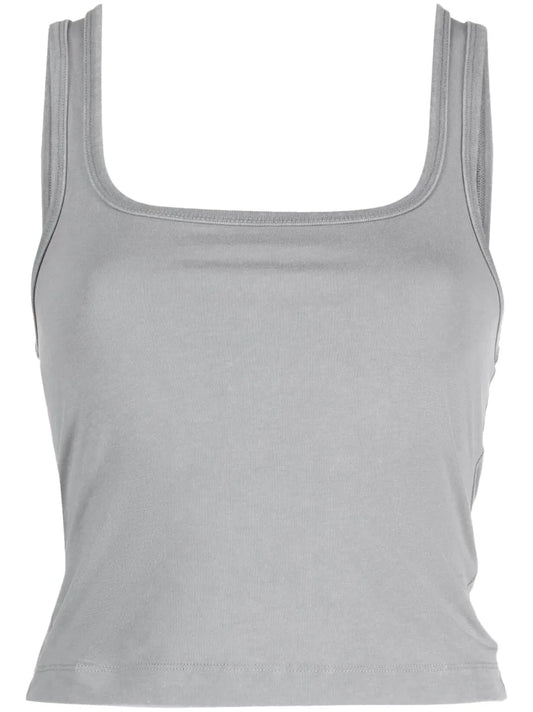 Square-Neck Cropped Top