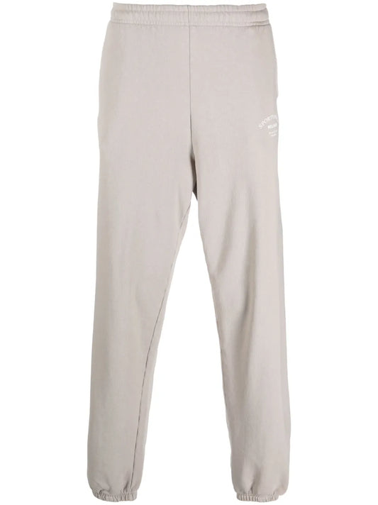 Logo-Print Cotton Track Trousers