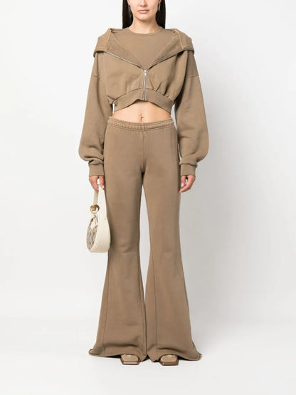 Flared Track Pants