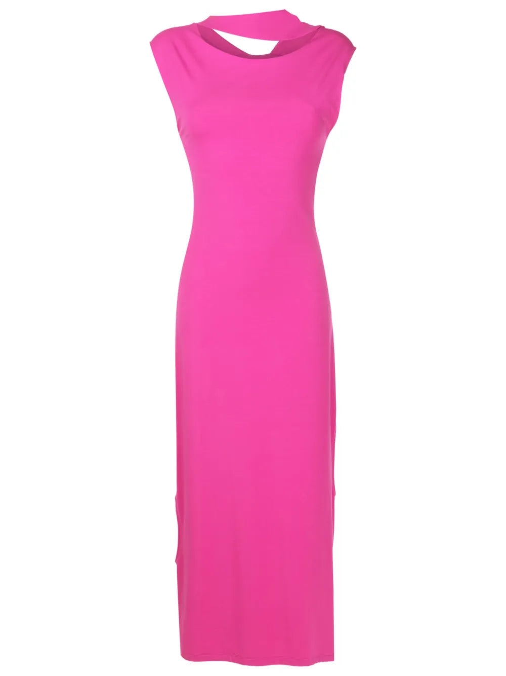 Cut-Out Sleeveless Maxi Dress