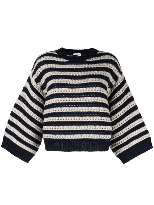 Striped Knitted Jumper