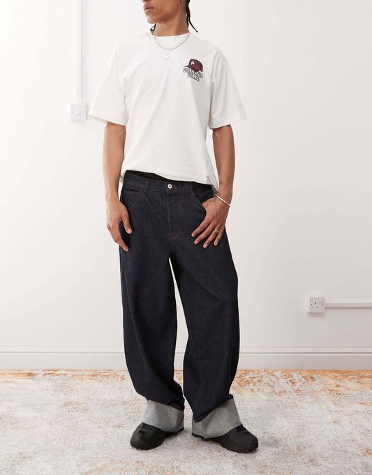 Turn-Up Baggy Jean